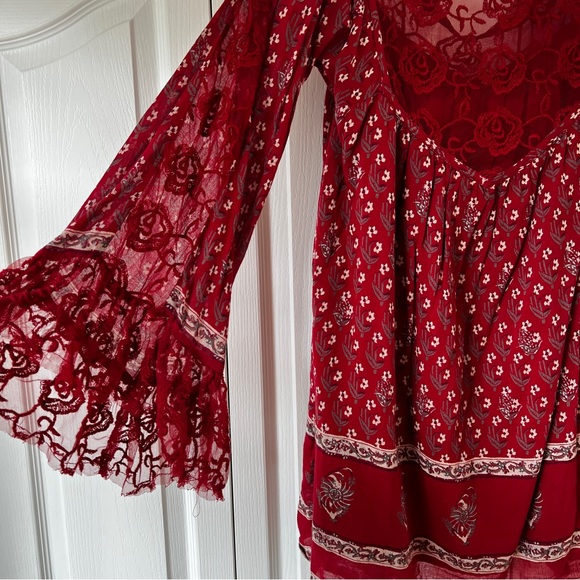 Free People Floral Print Tunic - Picture 6 of 10